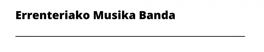 Erretneriako Musika banda
