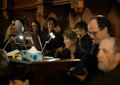 Organo emanaldia eta Andra Mari Abesbatza