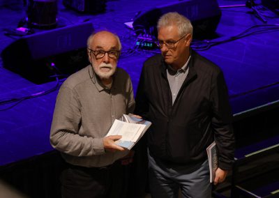 Juan Mari Beltran eta Pello Leiñena