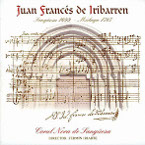 Carátula del disco Juan Francés de Iribarren de Arion